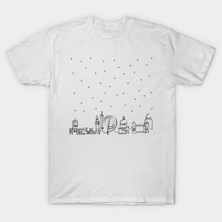 A rainy day in London T-Shirt